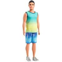 Mattel Ken: Fashionista fiú baba színátmenetes pólóban