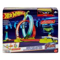 Mattel Hot Wheels: Neon Speeders versenypálya hurokkal