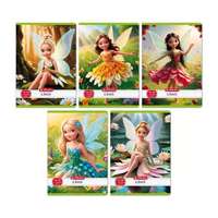 Herlitz Flower Fairy: A5-ös vonalas füzet, 1. osztályos, 14-32 - többféle