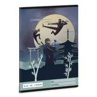 Ars Una Ninjas in the Dark: Vonalas füzet - 2. osztályos, A5