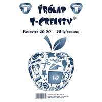 T-Creativ T-Creativ: Famentes írólap - A/5-ös, 50 lapos