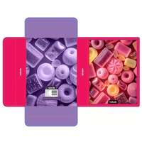 Nebulo Cukorka mintás hullámkarton füzetbox - A5