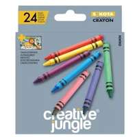 Sakota Creative Jungle Grey zsírkréta készlet - 24 db-os