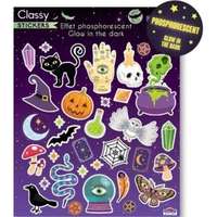 PLUS LINE Halloween mintás sötétben világító matrica - 15 x 17 cm