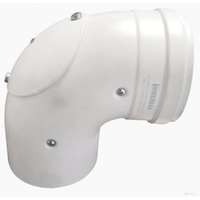 Immergas Immergas 60/100 mm könyök idom nyitható vizsgáló nyílással 3.016174