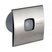 Cata Cata SILENTIS 10 INOX Low noise Kisventilátor beépített légelzáróval és zajcsökkentővel inox