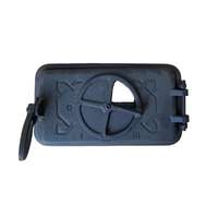 Totya Cserépkályha hamuajtó 250x140 mm