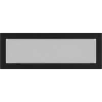 Kratki Kratki 17x49 cm Egyszerű szellőzőrács fekete