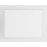 Kratki Kratki 22x30 cm Egyszerű szellőzőrács fehér