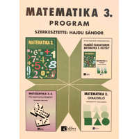 Műszaki Könyvkiadó Matematika 3. Program - Hajdu; Novák Lászlóné; Scherlein Márta; Dr. Hajdu Sándor; Köves Pál; Novákné