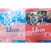 PUBLICATIONS INTERNATIONAL IDEEN 3 ARBEITSBUCH MIT 2 AUDIO CD-s + KURSBUCH Deutsch als Fremdsprache ( 2 kötet ) - Puchta-Krenn