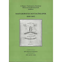 Magyar Tudományos Akadémia Magyarországi kottacímlapok (1848-1867) - Szabó Júlia (szerkesztő)