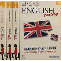 Népszabadság Könyvek English today 5-8. (Angolnyelv-oktató program) - (Könyv + DVD + Audio) Elementary level 1-4. -