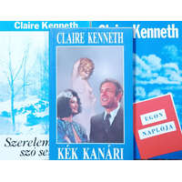 Corvin Kék kanári + Szerelemről szó sem volt... + Egon naplója (3 kötet) - Claire Kenneth