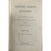 Magyar Tudományos Akadémia Kazinczy Ferencz levelezése X. (1812-1813) - Dr. Váczy János (szerk.)
