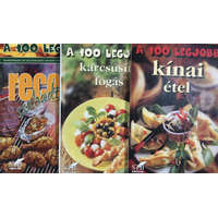 STB Könyvek Könyvkiadó Kft. A 100 legjobb... recept szabadtűzön + ...karcsúsító fogás + ...kínai étel (3 kötet) -