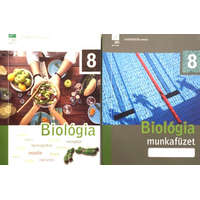 Oktatáskutató Intézet Biológia - Egészségtan 8. Tankönyv + Munkafüzet (2 kötet) - Kropog Erzsébet, Kincses Ildikó