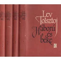 Európa Könyvkiadó Háború és béke I-IV. - Lev Tolsztoj