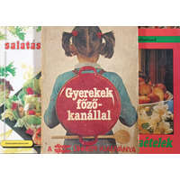 ... Salátáskönyv + Gyerekek főzőkanállal + Burgonyaételek (3 kötet) - Pákozdi Judit (szerk.), Molnár Zsuzsa, Jean-Philippe Guggenbuhl