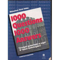 Lexika Kiadó 1000 Questions 1000 Answers - Társalgási gyakorlatok az angol "A" típusú nyelvvizsgákra - Némethné Hock Ildikó