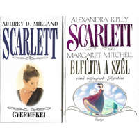 Walhalla Páholy 2 db könyv, Alexandra Ripley: Scarlett, Audrey D. Milland: Scarlett gyermekei -