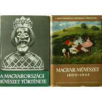 Képzőművészeti Alap Kiadóváll. A magyarországi művészet története I-II. - Balogh-Dercsényi-Garas-Gerevic