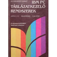LSI Alkalmazástechnikai T.Sz. IBM PC Táblázatkezelő rendszerek - Lotus 1.2.3. Framework Calcstar - Dr. Barakonyi Károly