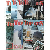Ferenczy Könyvkiadó Top Gun magazin szórványszámok (2001, 2002 - 7 db) - Tőrös István (Főszerk.)