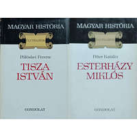 Gondolat Kiadó Tisza István + Esterházy Miklós (2 kötet Magyar História -Életrajzok) - Pölöskei Ferenc, Péter Katalin