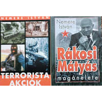 Anno Kiadó Terrorista akciók + Rákosi Mátyás magánélete (2 kötet) - Nemere István