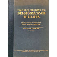 Novák Rudolf és Társa Belgyógyászati therapia - Hoff Ferdinánd dr.