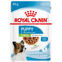  Royal Canin X-small Puppy - Nedves táp kistestű kölyök kutya részére (12 x 85 g) 1.02 kg
