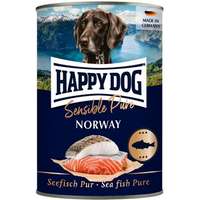 Happy Dog Happy Dog Pur Norway - Szín lazachúsos konzerv (6 x 400 g) 2.4kg