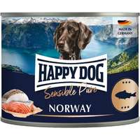 Happy Dog Happy Dog Pur Norway - Szín lazachúsos konzerv (6 x 200 g) 1.2kg