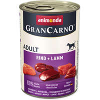 Animonda Animonda GranCarno Adult marha- és bárányhúsos konzerv (6 x 400 g) 2.4kg