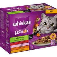 Whiskas Whiskas Tasty Mix vegyes válogatás szószban - Alutasakos eledel - Multipack (12 x 100 g) 1.2kg