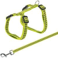 Trixie Trixie hám és póráz macskának fényvisszaverő csíkokkal (22-42 cm / 10 mm; 1,2 m)