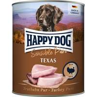 Happy Dog Happy Dog Pur Texas - Pulykahúsos konzerv (6 x 800 g) 4.8kg