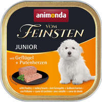 Animonda Animonda Vom Feinsten Junior – Szárnyashúsos és pulykaszíves kutyaeledel (44 x 150 g) 6.6kg