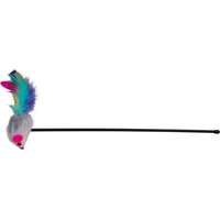 Trixie Trixie pálca tollas egérrel az egyik végén (50 cm)