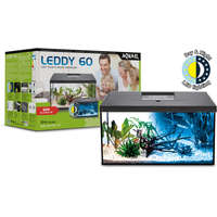 AquaEl AquaEl Leddy 60 komplett akvárium szett fekete színben (60 x 30 x 30 cm | 54 liter | ASAP 300 -> 320 l/h | Comfort Zone Fix 50W)
