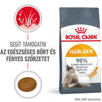 Royal Canin Royal Canin Hair & Skin Care - Száraz táp felnőtt macskák részére a szebb szőrzetért és az egészséges bőrért 400g