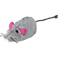 Trixie Trixie hosszú szőrű sípoló játék egér (9 cm)