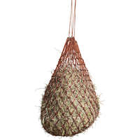 Kerbl Kerbl kis lyukú vörös szénaháló fémgyűrűkkel (Hálóosztás: 5 x 5 cm)