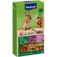Vitakraft Vitakraft Kracker Mix zöldséges, mogyorós, erdei gyümölcsös tripla rúd nyúlnak (3 x 56 g)