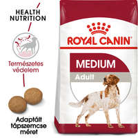 Royal Canin Royal Canin Medium Adult - Közepes testű felnőtt kutya száraz táp 4 kg