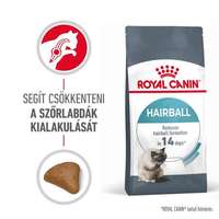 Royal Canin Royal Canin Hairball Care - Száraz táp felnőtt macskák részére a szőrlabdák könnyebb eltávozásáért 400g