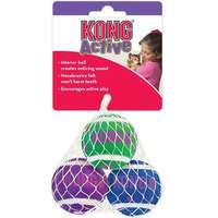 Tetra Kong Cat Active Tenni Balls csengős macskajáték (3 db-os szett; 4 cm)