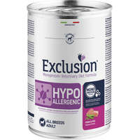Exclusion Exclusion Dog Monoprotein Vet Diet Exclusion Hypoallergenic Pork & Pea konzerv (24 x 400 g) 9.6kg