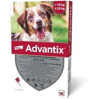 Advantix Advantix Spot On kutyáknak (1 darab | 10-25 kg | M | 2.5 ml / pipetta)